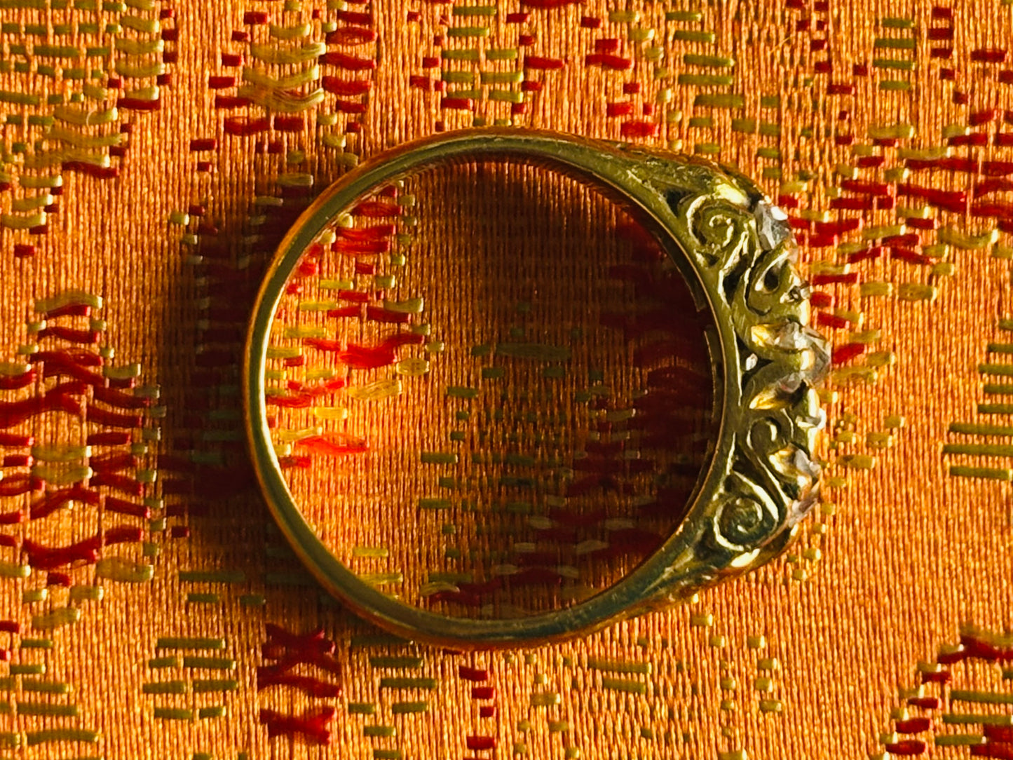 Vintage 1ct Diamond 18ct Gold Engagement Ring