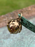 Vintage/Antique 9ct & Silver Masonic Ball Pendant
