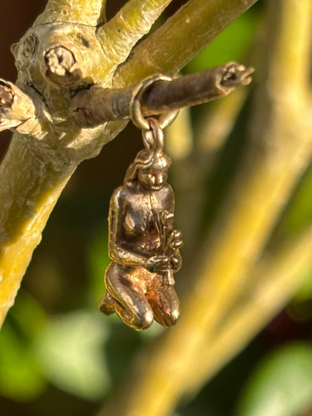 Beautiful Solid 9ct Gold Nude Girl Charm