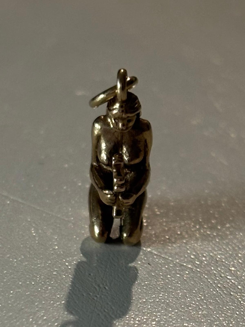 Beautiful Solid 9ct Gold Nude Girl Charm