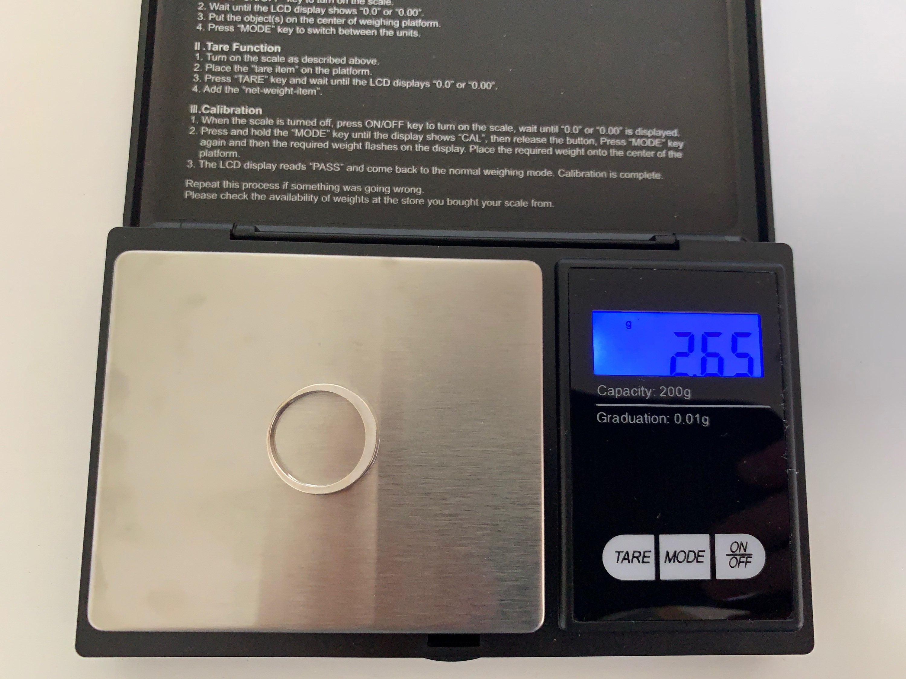 خاتم نصف الأبدية من الذهب الأبيض والألماس عيار 18 قيراط/ خاتم الزواج، خاتم الخطوبة، خاتم الذكرى السنوية، هدية عيد ميلاد لها، مقاس المملكة المتحدة J/US4 3/4