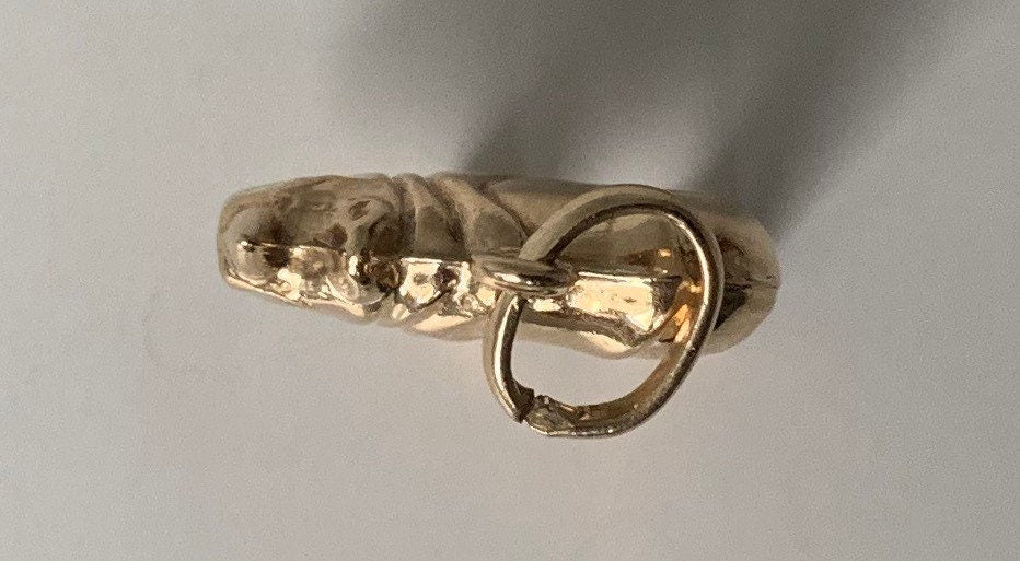 Vintage 9ct Yellow Gold Rhino Charm/Pendant(0.83g)