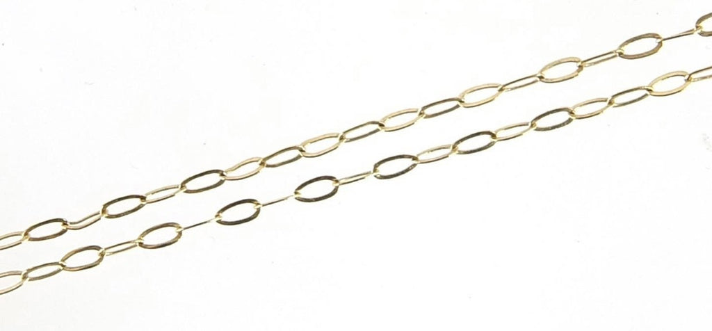 Vintage “I Love You” Heart Shaped Pendant and Necklace set in 9ct Yellow Gold