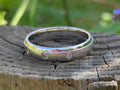 Vintage Diamond band Ring set in 9ct White Gold